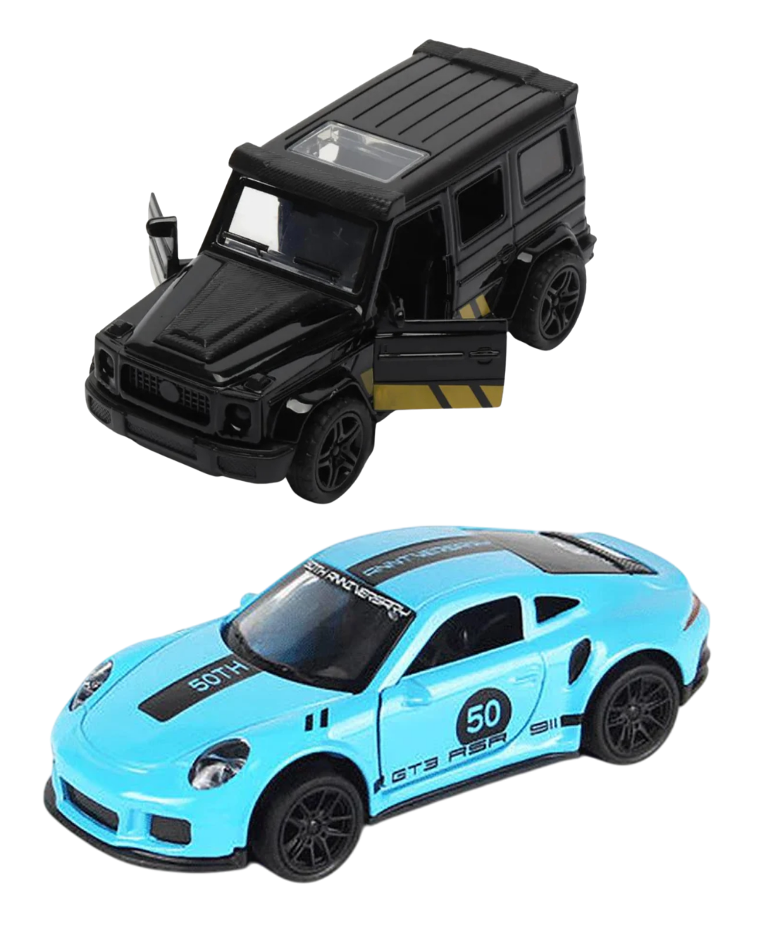 Die-Cast Cars | Ferrari & Mercedes | Pull Back (Ages 3-7)