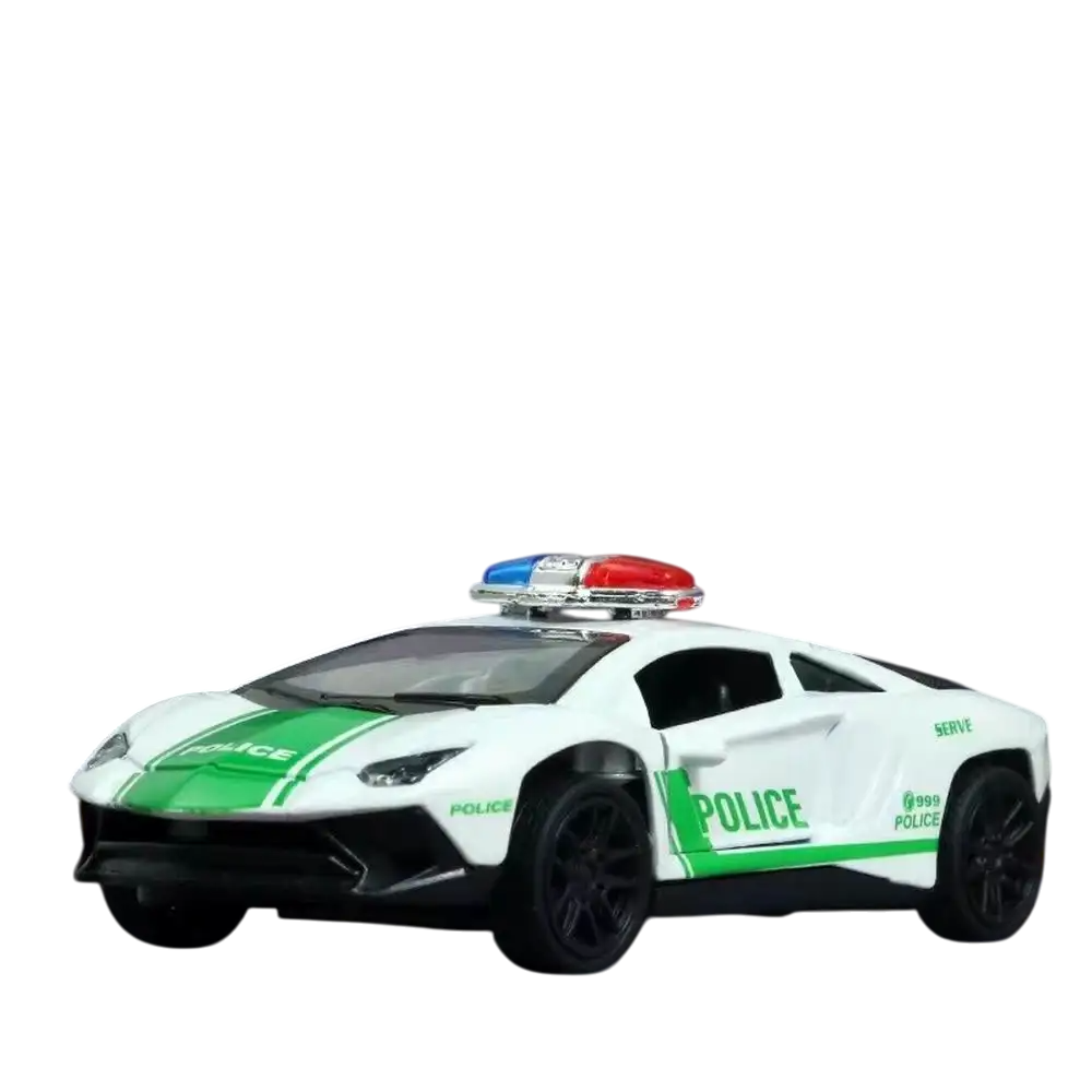 Lamborghini Die-Cast Pull Back Car | Openable Doors (Ages 3-7)