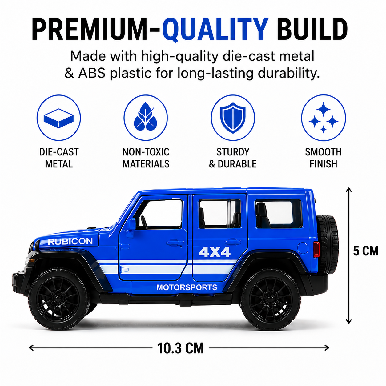 Die-Cast Jeep, Defender & G-Wagon 3-Car Combo — Pull Back Toy Gift Age 3+
