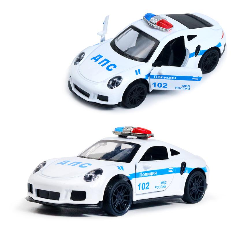 Die-Cast Cars | Ferrari & Porsche Police | Pull Back (Ages 3-7)