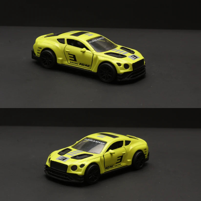 Bentley 1:43 Die-Cast Metal Toy Car — Pull Back & Openable Doors (Ages 3-7)