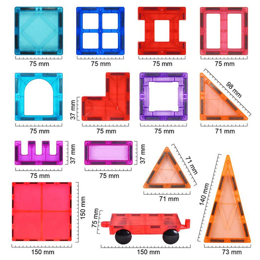 Build Your Own Magnetic Tiles Set — Choose Only What You Need (Ages 3-7)