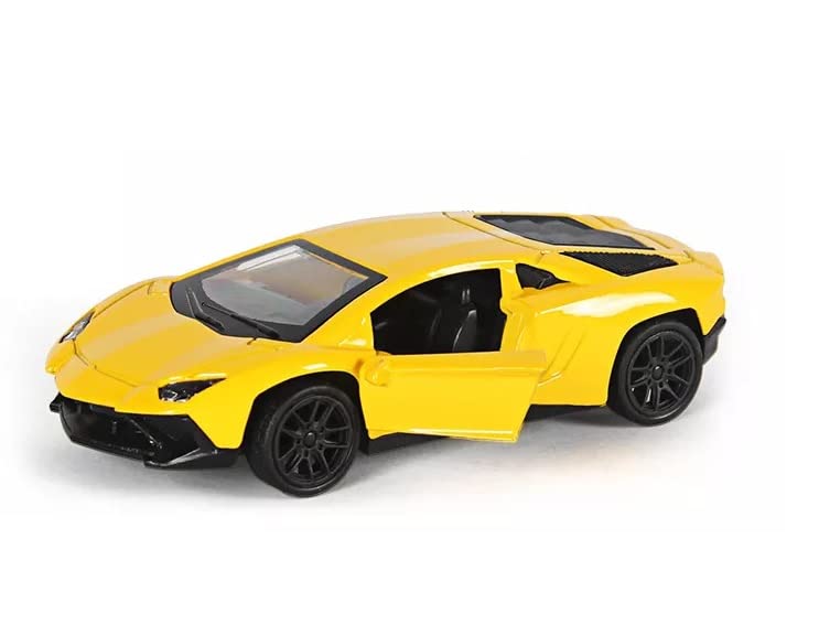 1:64 Die-Cast Metal Toy Cars — Pull-Back Sets of 1, 4, 8, 12 & 16