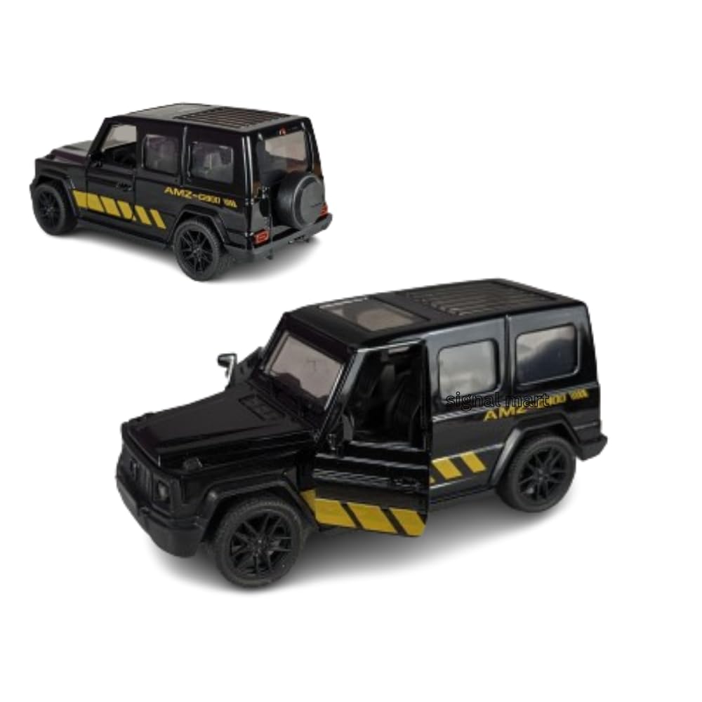 Mercedes AMG 1:43 Die-Cast Metal Toy Car — Pull Back & Openable Doors (Ages 3-7)