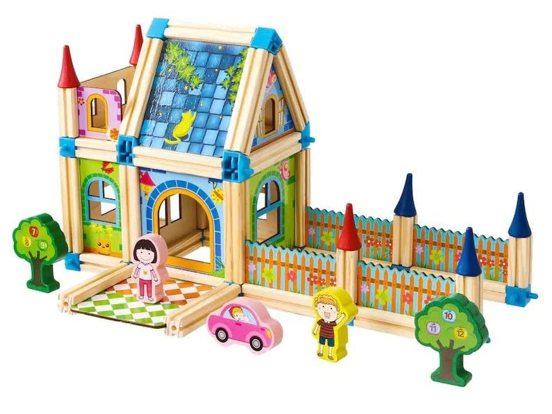 Wooden Building Blocks — Changeable Custom STEM Set for Kids