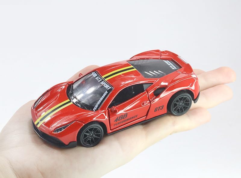 Ferrari & Hummer Die-Cast Pull Back Cars (Ages 3-7)