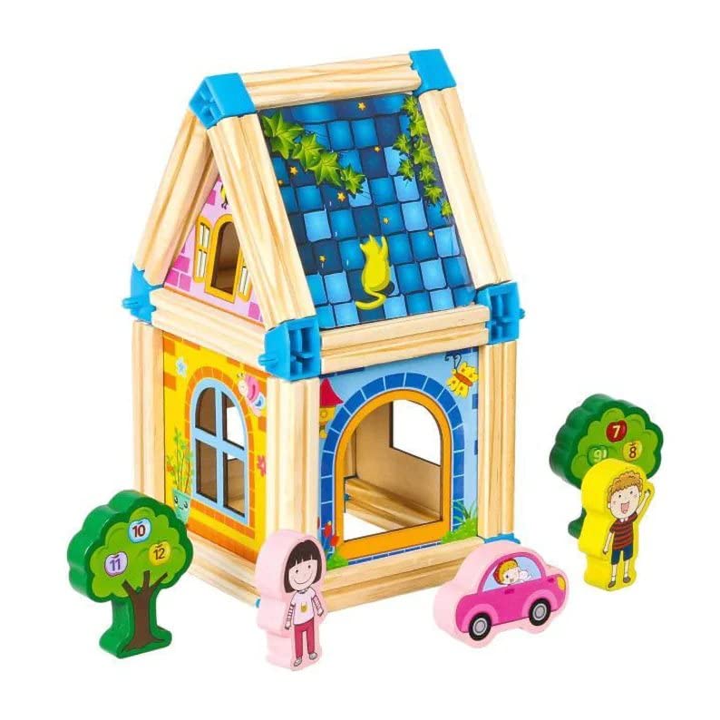 Wooden Building Blocks — Changeable Custom STEM Set for Kids