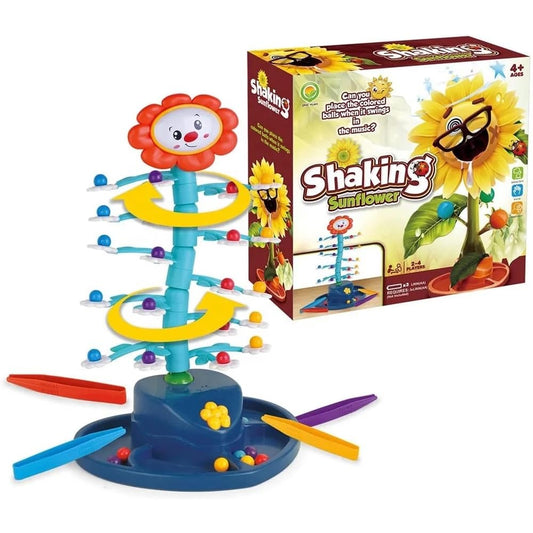 Shaking Sunflower Game for Kids — Multiplayer Learning Toy Ages 4–8