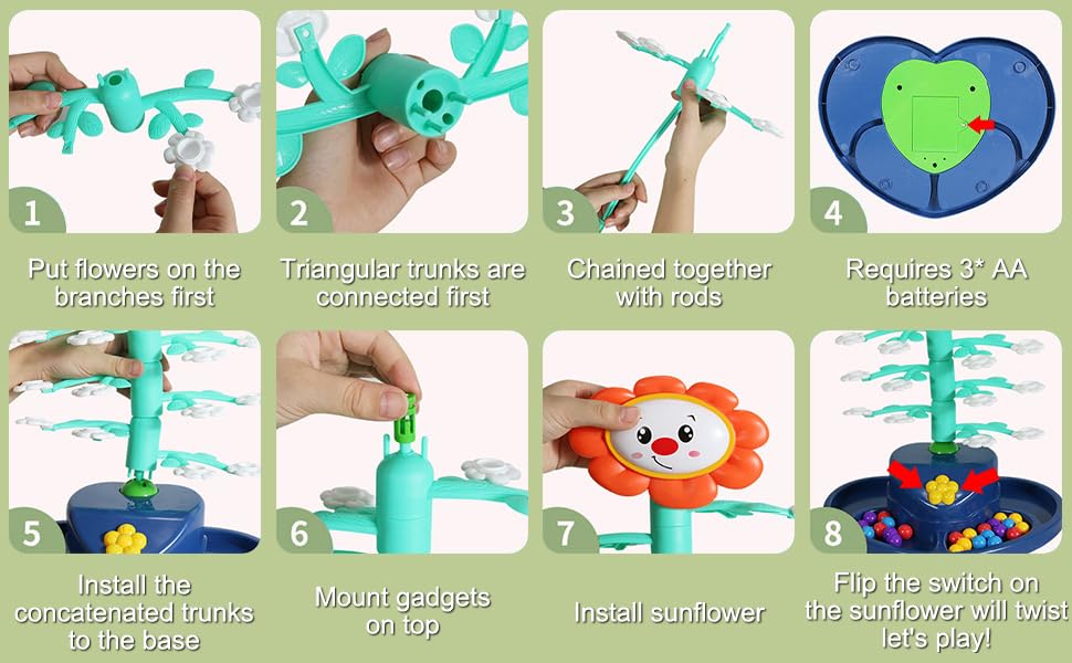 Shaking Sunflower Game for Kids — Multiplayer Learning Toy Ages 4–8