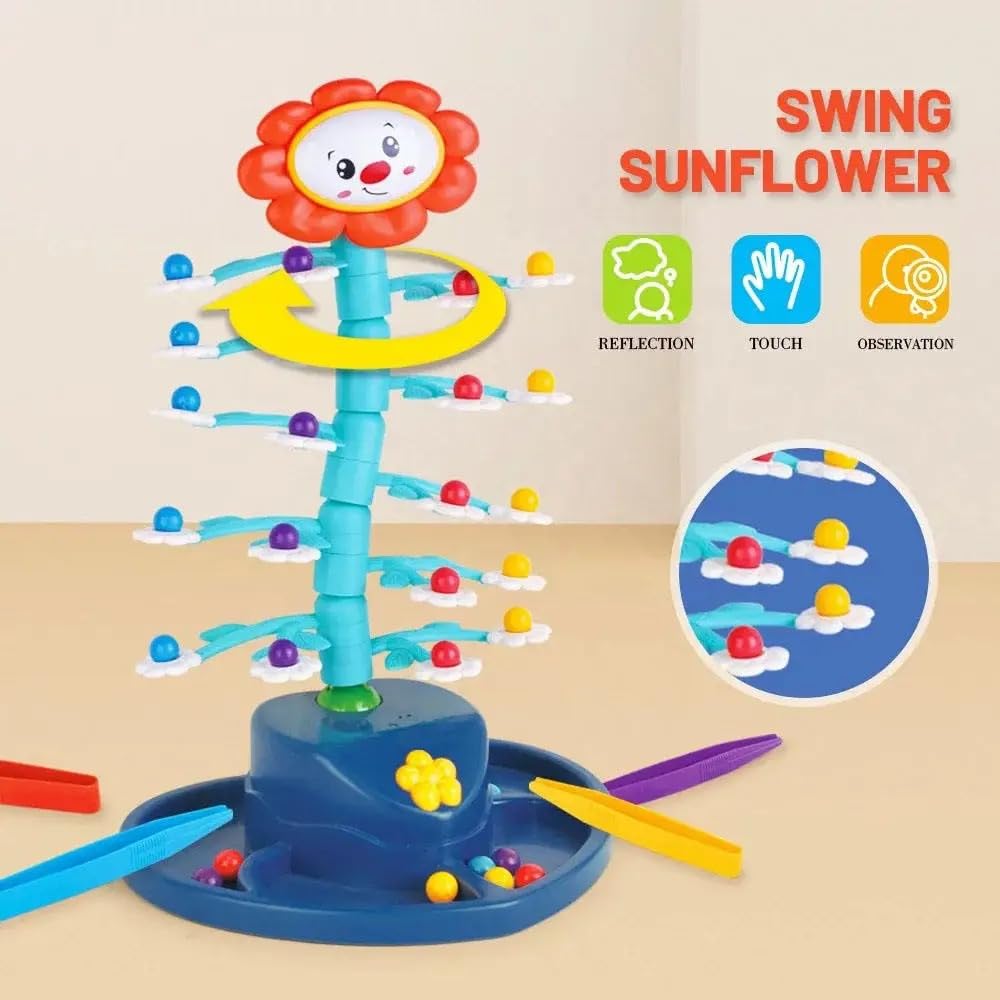 Shaking Sunflower Game for Kids — Multiplayer Learning Toy Ages 4–8