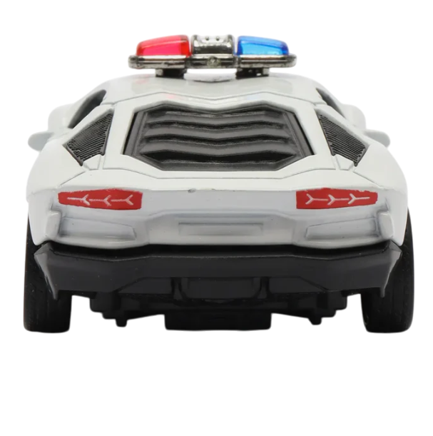 Lamborghini Die-Cast Pull Back Car | Openable Doors (Ages 3-7)
