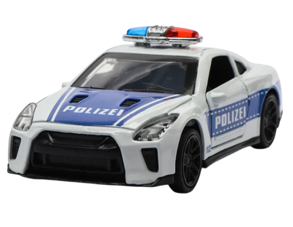 Nissan GTR Die-Cast Pull Back Car | Openable Doors (Ages 3-7)