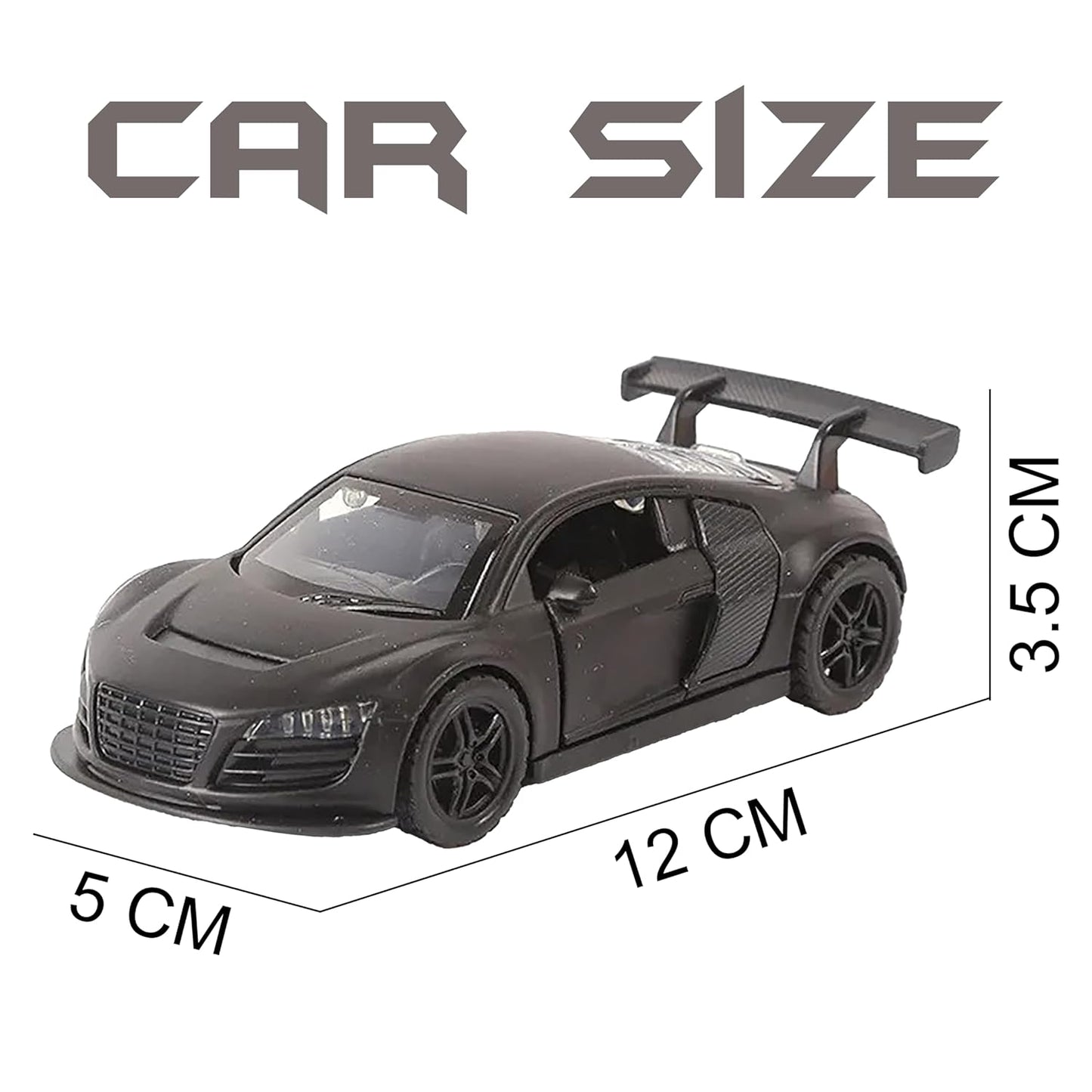 Nissan GTR 1:36 Die-Cast Metal Toy Car — Lights, Music & Pull-Back (Ages 3-7)