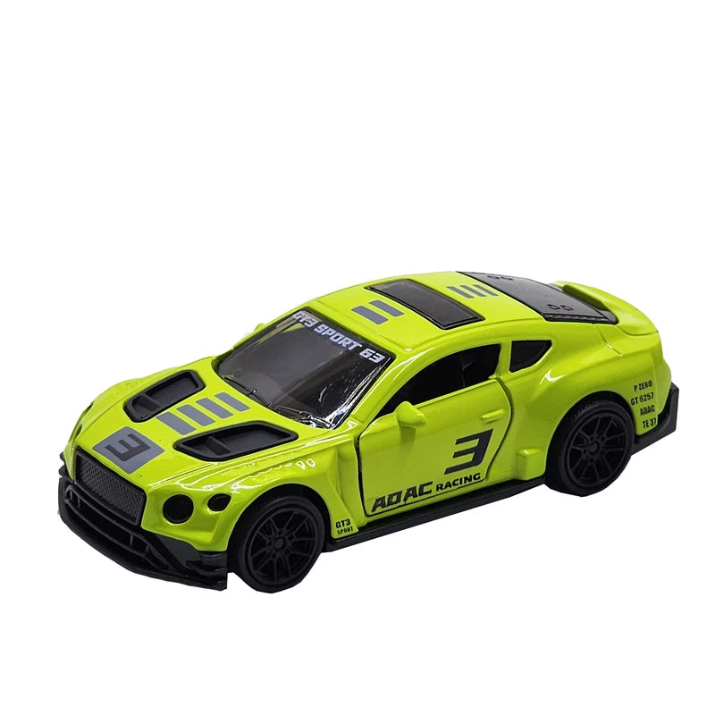 Bentley 1:43 Die-Cast Metal Toy Car — Pull Back & Openable Doors (Ages 3-7)