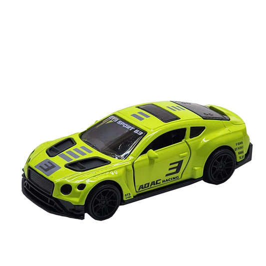Bentley 1:43 Die-Cast Metal Toy Car — Pull Back & Openable Doors (Ages 3-7)
