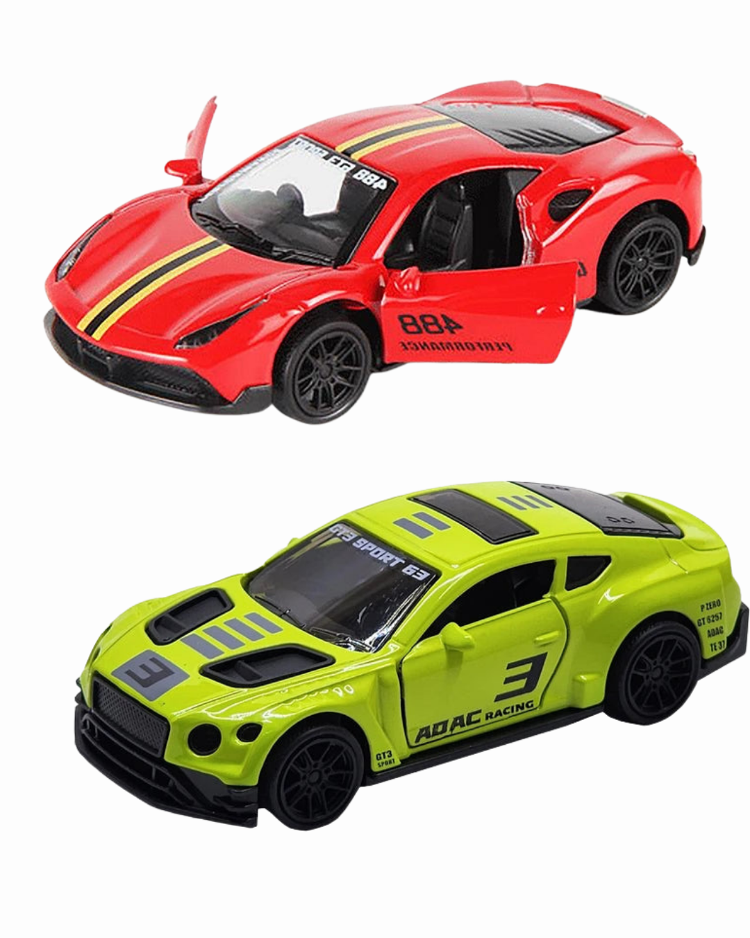 Die-Cast Cars | Ferrari & Bentley | Pull Back (Ages 3-7)