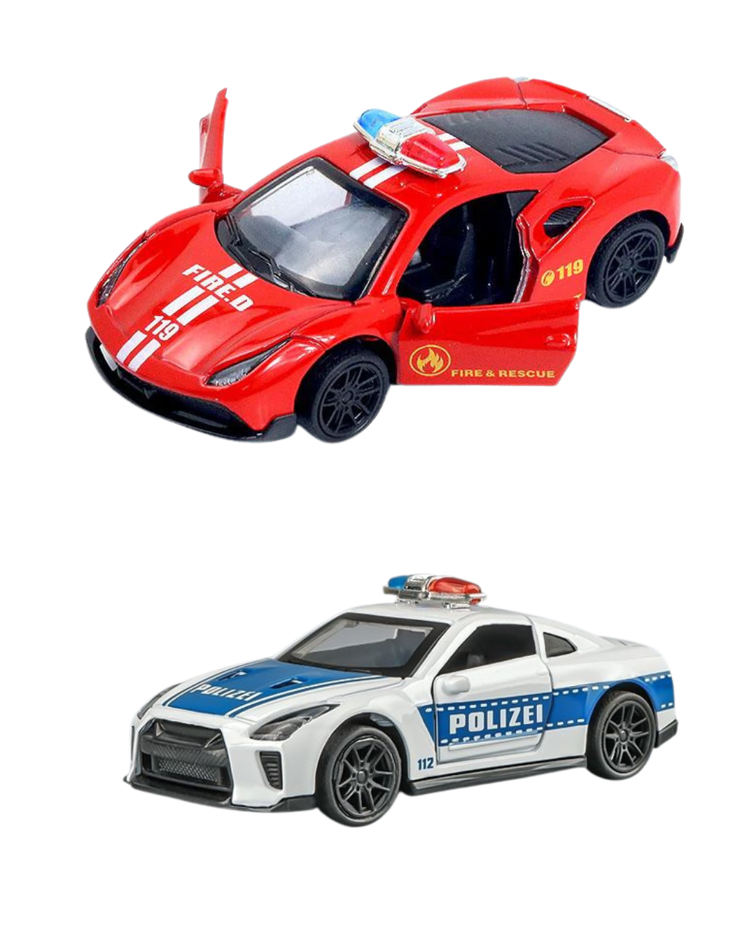 Die-Cast Cars | Ferrari & Nissan | Pull Back (Ages 3-7)