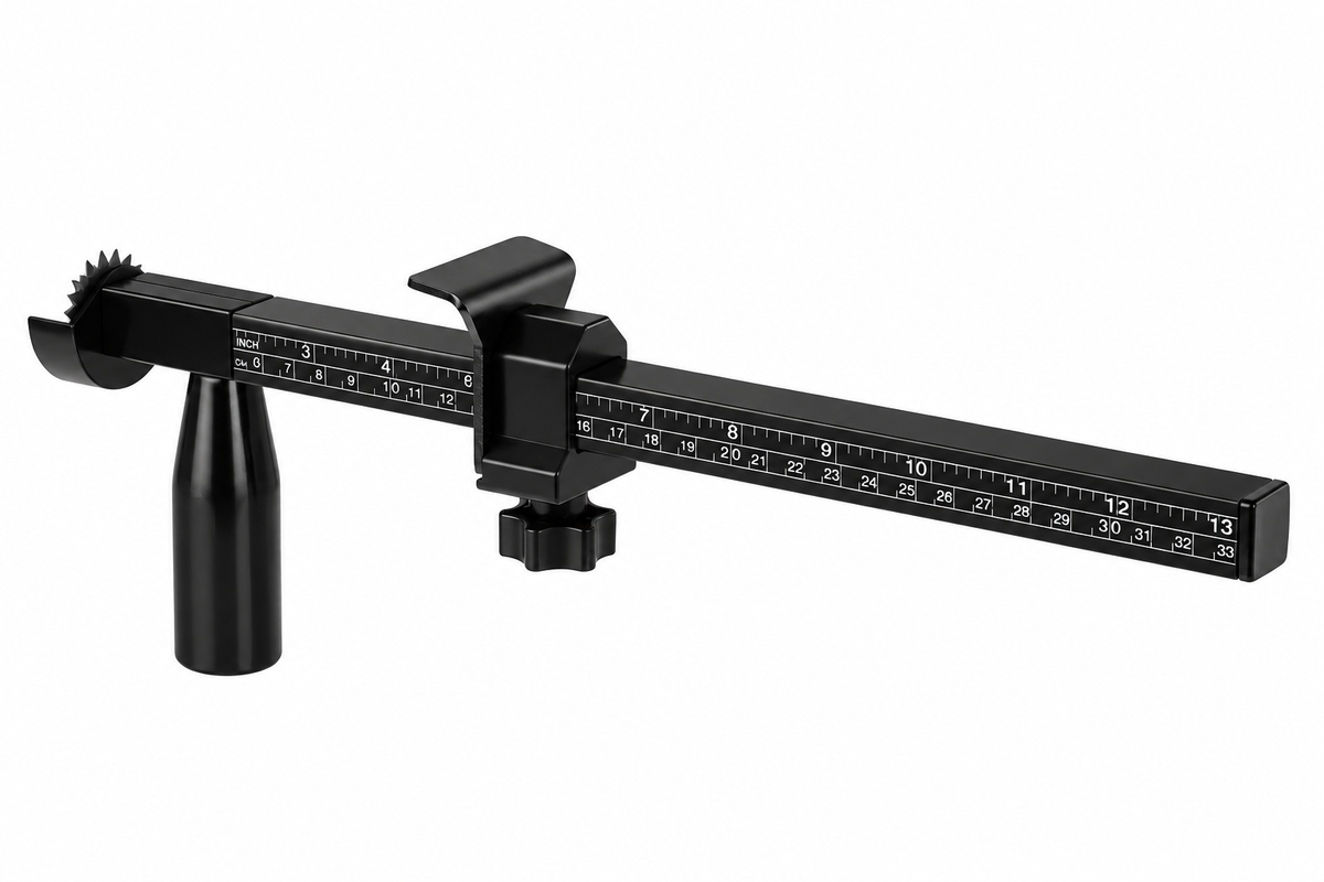 Adjustable Box Resizer & Cardboard Scoring Tool – Black
