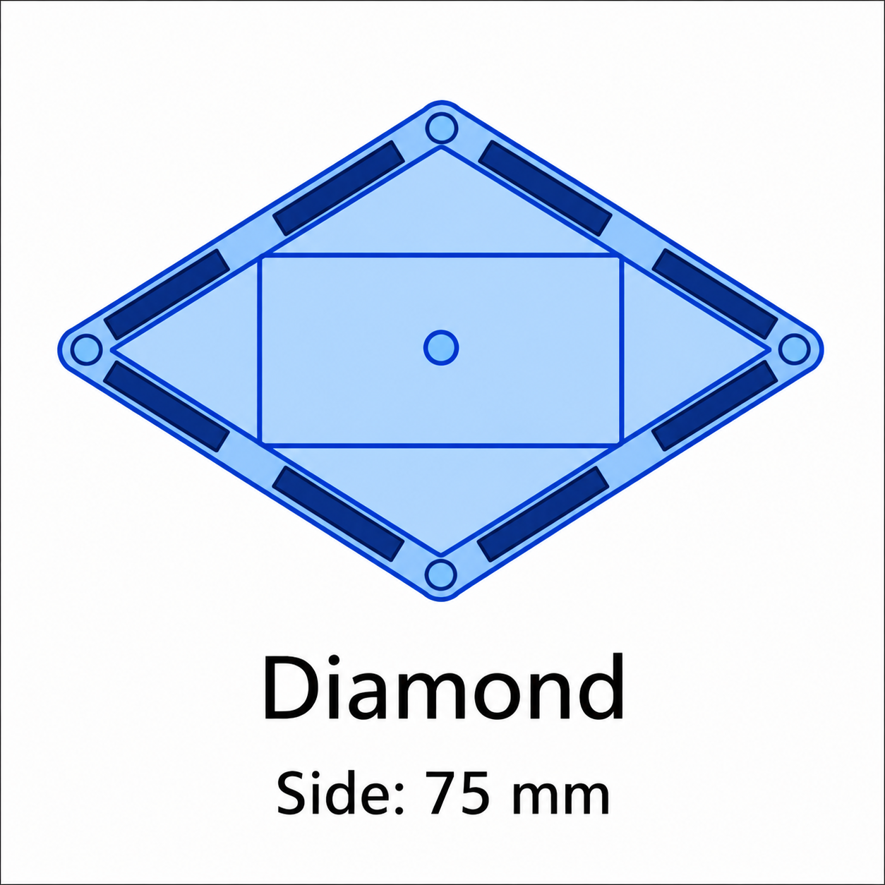 Special Shape Magnetic Tiles