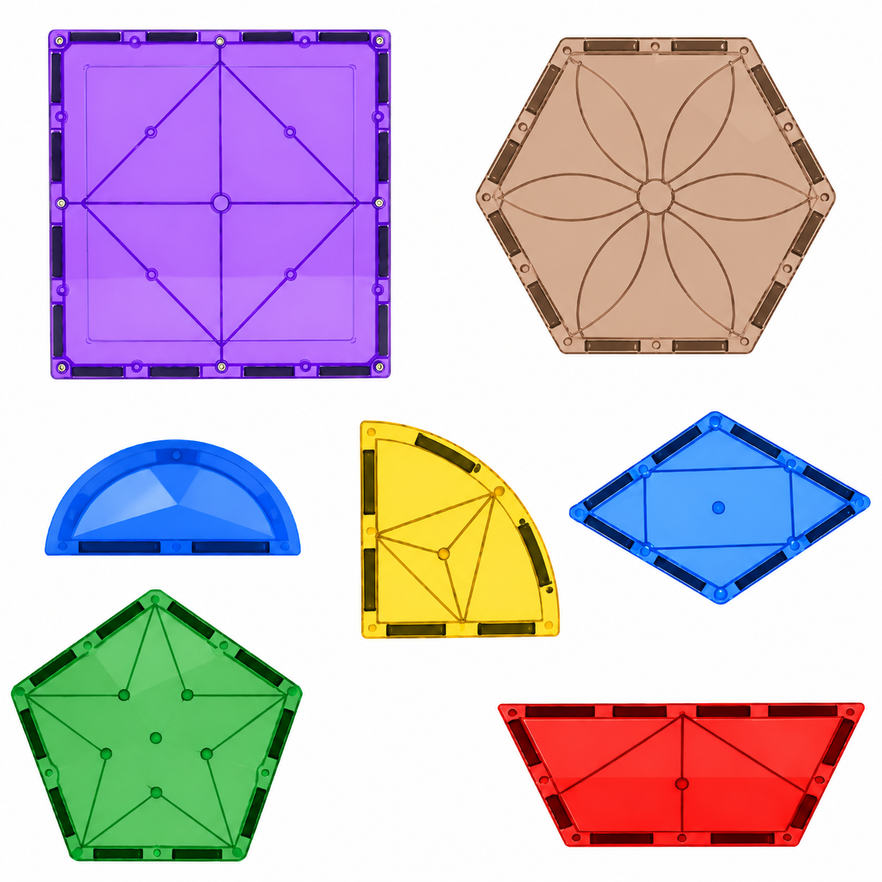 Special Shape Magnetic Tiles