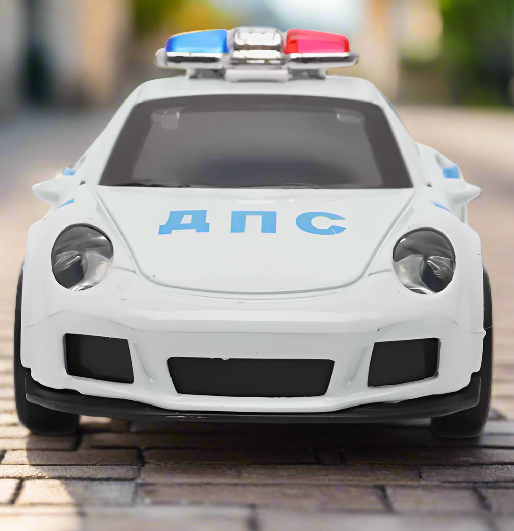 Die-Cast Cars | Ferrari & Porsche Police | Pull Back (Ages 3-7)
