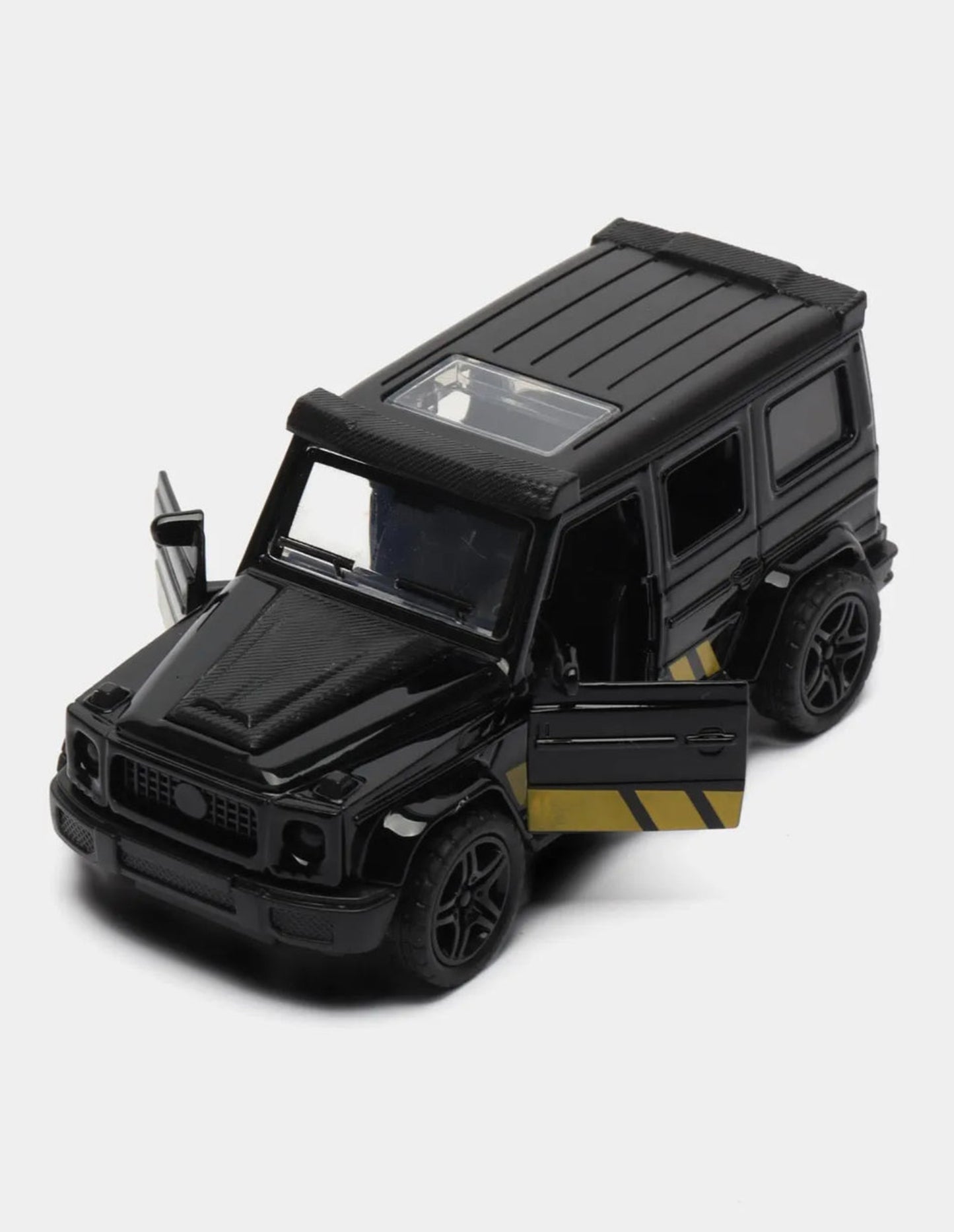 Mercedes AMG 1:43 Die-Cast Metal Toy Car — Pull Back & Openable Doors (Ages 3-7)