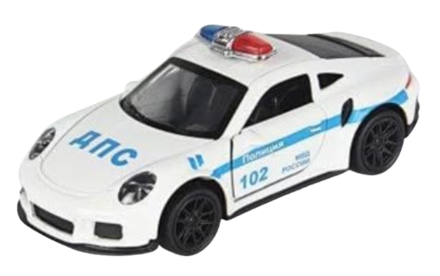 Porsche Die-Cast Pull Back Car | Openable Doors (Ages 3-7)