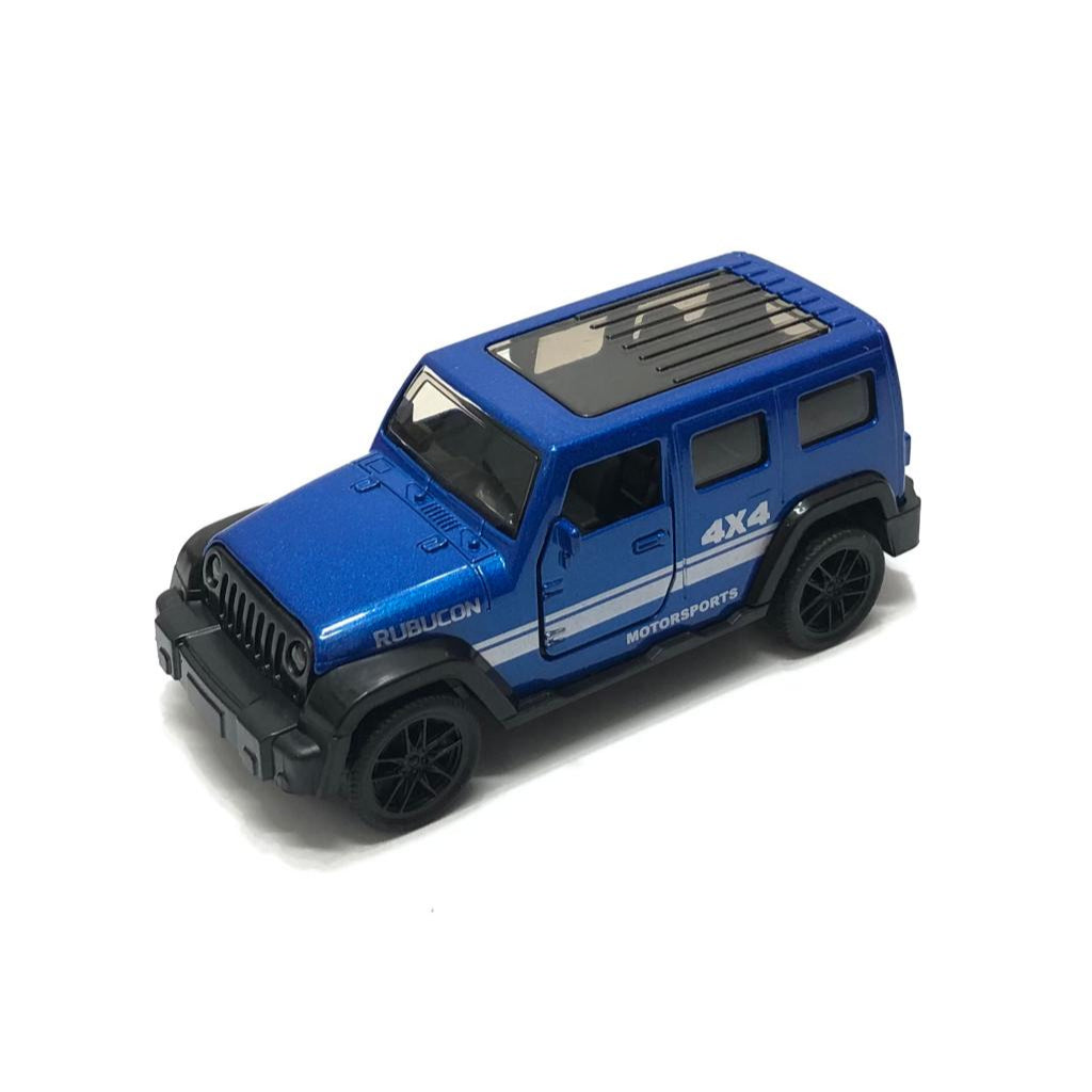 Ferrari & Jeep Rubicon Die-Cast Pull Back Cars (Ages 3-7)