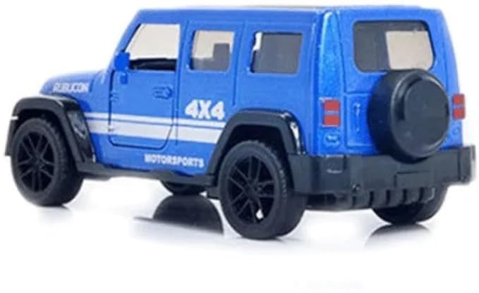 Ferrari & Jeep Rubicon Die-Cast Pull Back Cars (Ages 3-7)