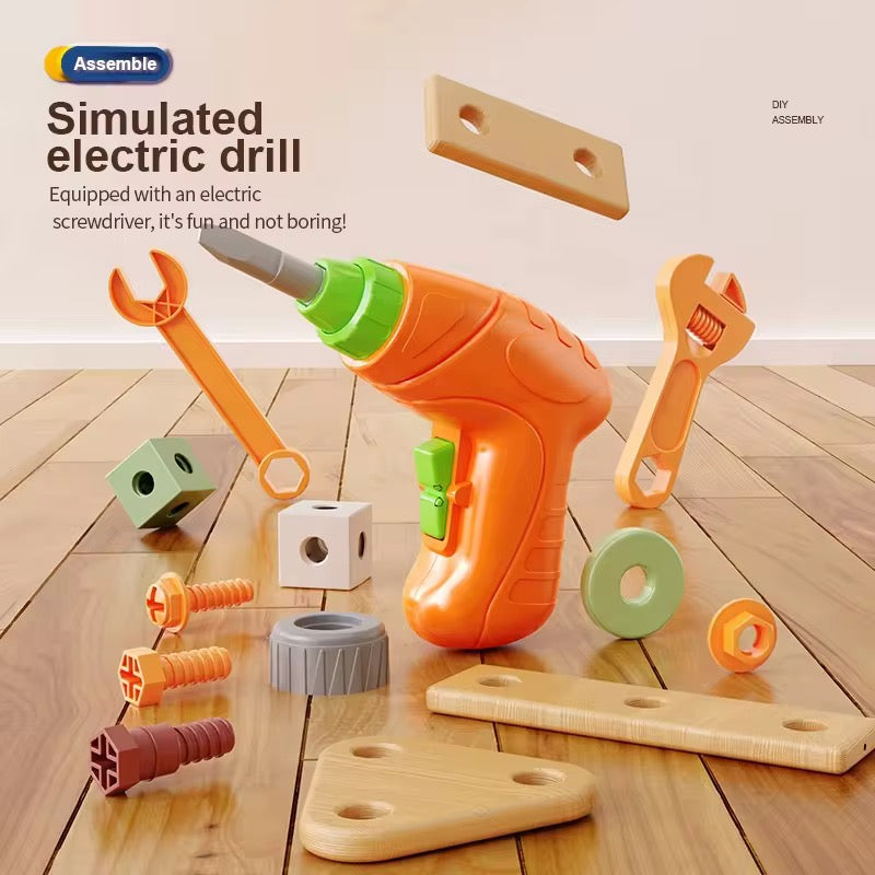 Mechanic Tool Kit for Kids | 158 Pcs | DIY STEM Toy (Ages 3-7)