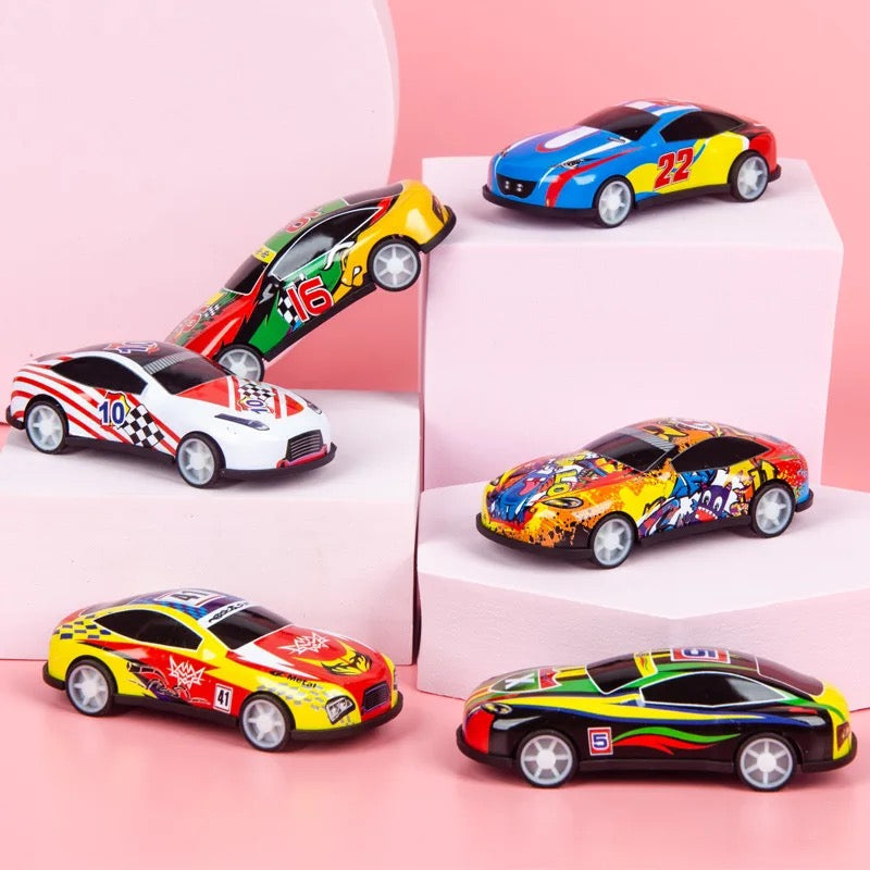 Set of 30 mini metal pull-back cars birthday return gift for kids