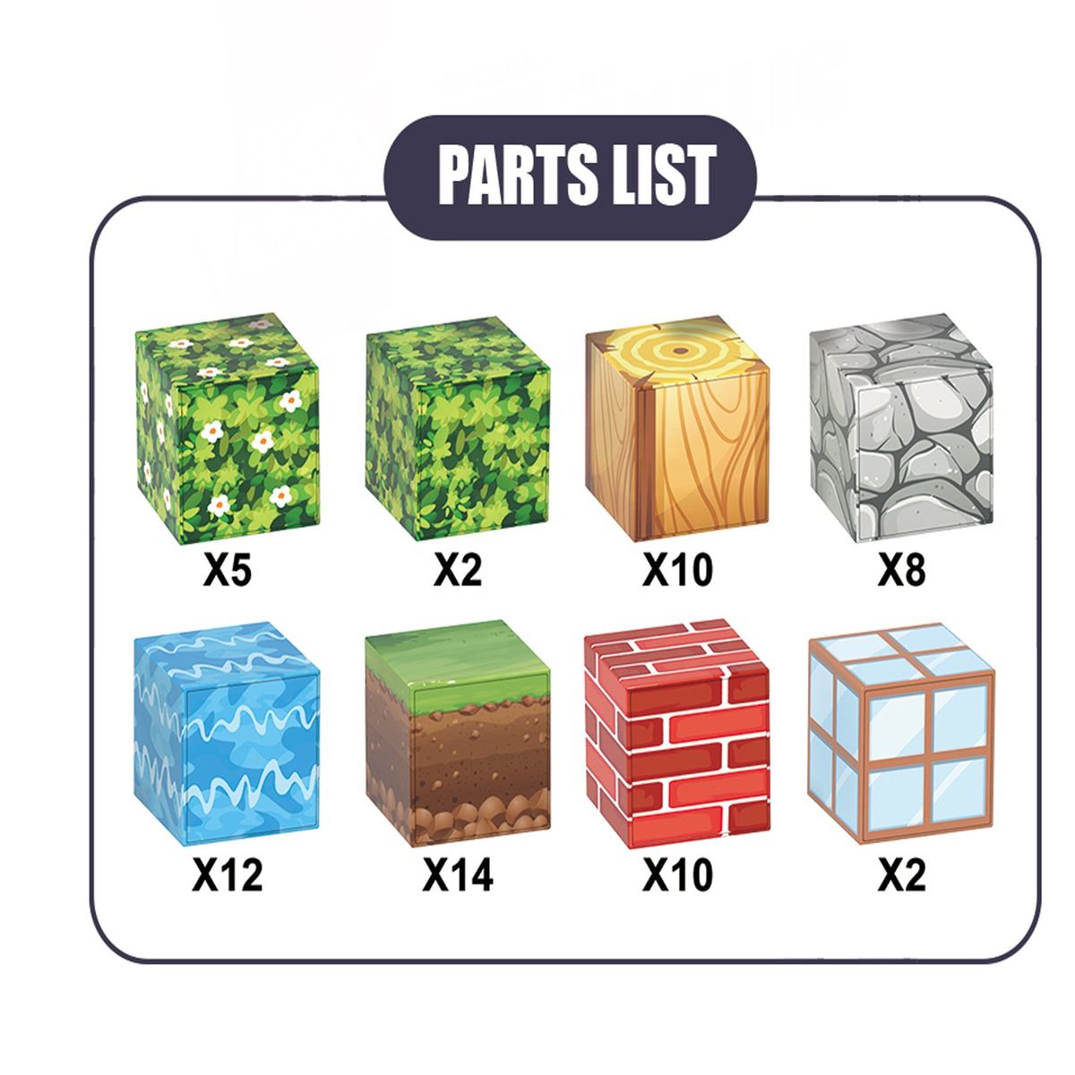 3D Magnetic Building Blocks | 63 Pcs | 2.5cm Cubes (Ages 3-7)