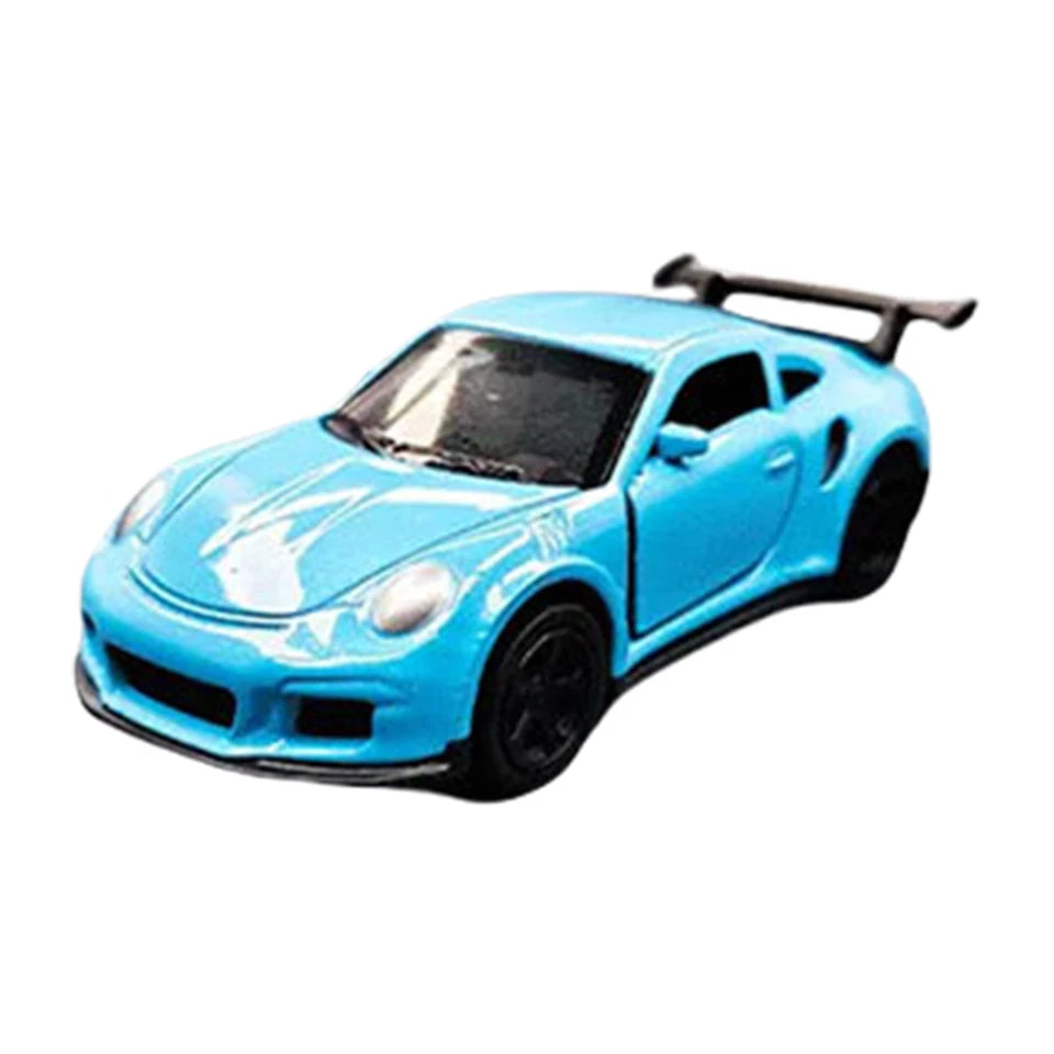 1:64 Die-Cast Metal Toy Cars — Pull-Back Sets of 1, 4, 8, 12 & 16