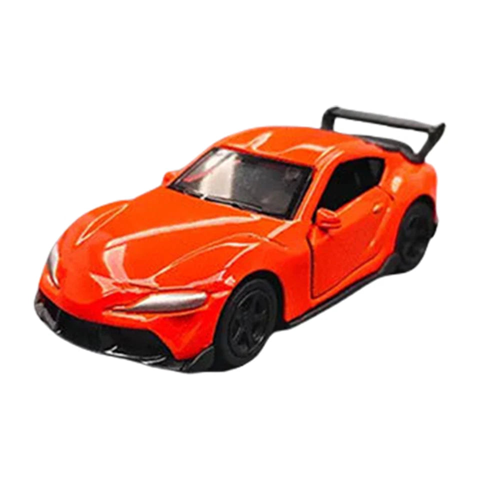 1:64 Die-Cast Metal Toy Cars — Pull-Back Sets of 1, 4, 8, 12 & 16