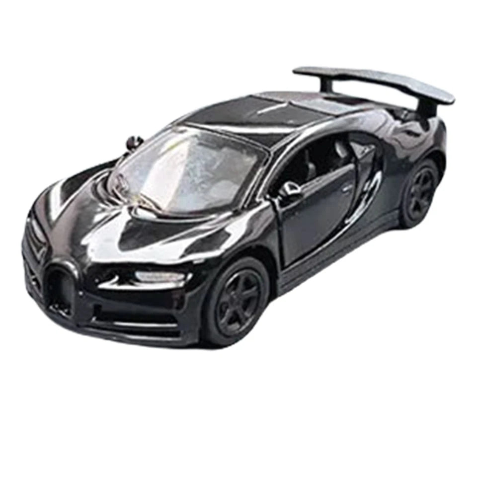 1:64 Die-Cast Metal Toy Cars — Pull-Back Sets of 1, 4, 8, 12 & 16