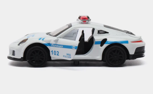 Porsche Die-Cast Pull Back Car | Openable Doors (Ages 3-7)
